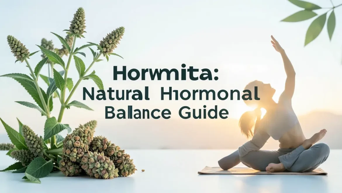 Natural hormonal health supplement Hormita with adaptogenic herbs and wellness ingredients for balanced living