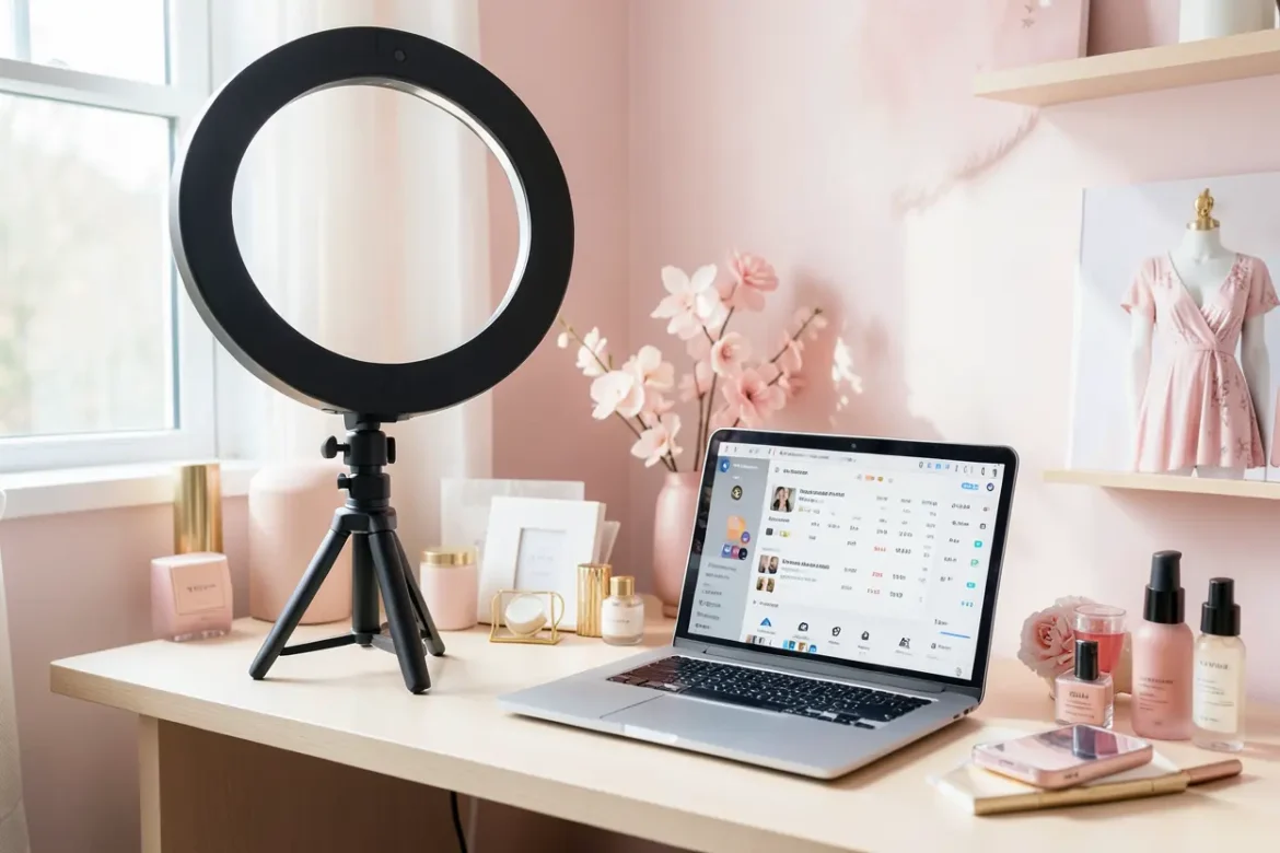 LeahRoseVIP content creator showcasing modern social media influencer lifestyle and digital brand building