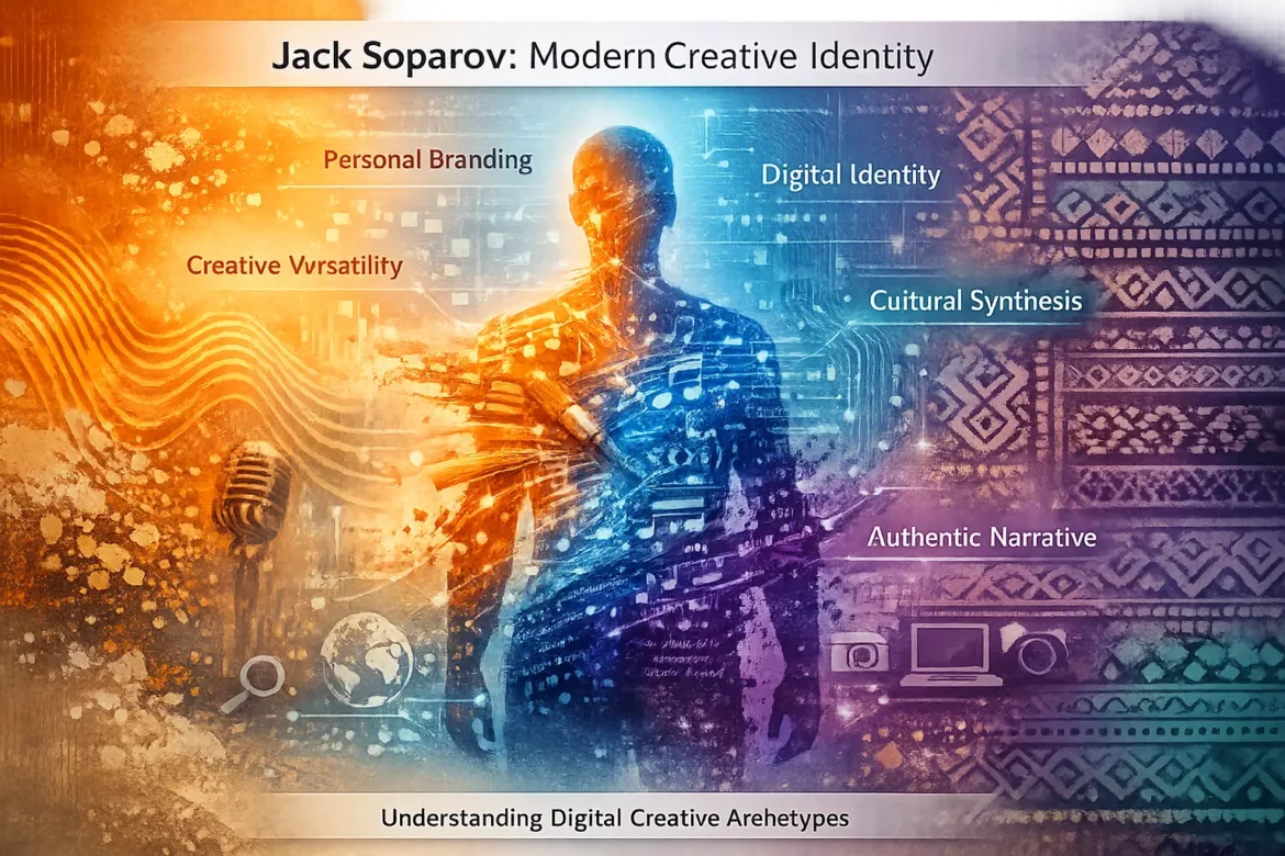 ack şoparov representing modern creative identity with digital branding, artistic versatility and cultural synthesis