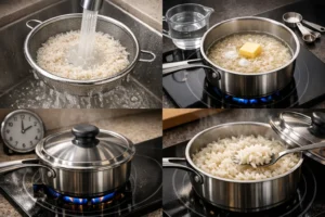 Dampfreis: The German Steamed Rice Method That Actually Makes Rice Worth Eating
