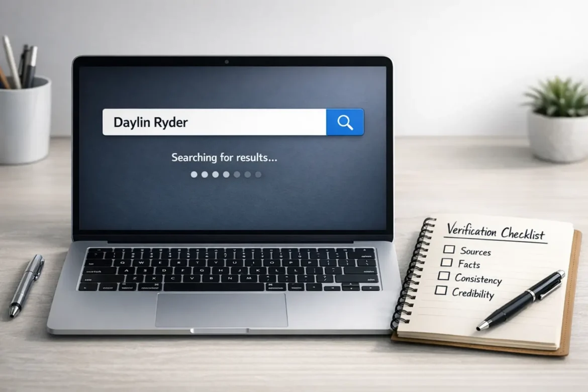 Daylin Ryder biography career guide for US readers covering digital creator facts and verification tips