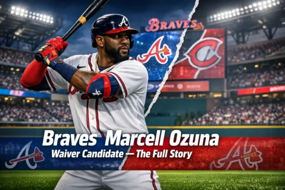 Braves Marcell Ozuna waiver candidate story showing his 2025 Braves career end and 2026 Pittsburgh Pirates signing