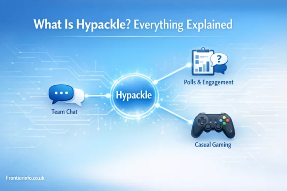Hypackle explained — digital concept showing online interaction platform with team communication and engagement tools