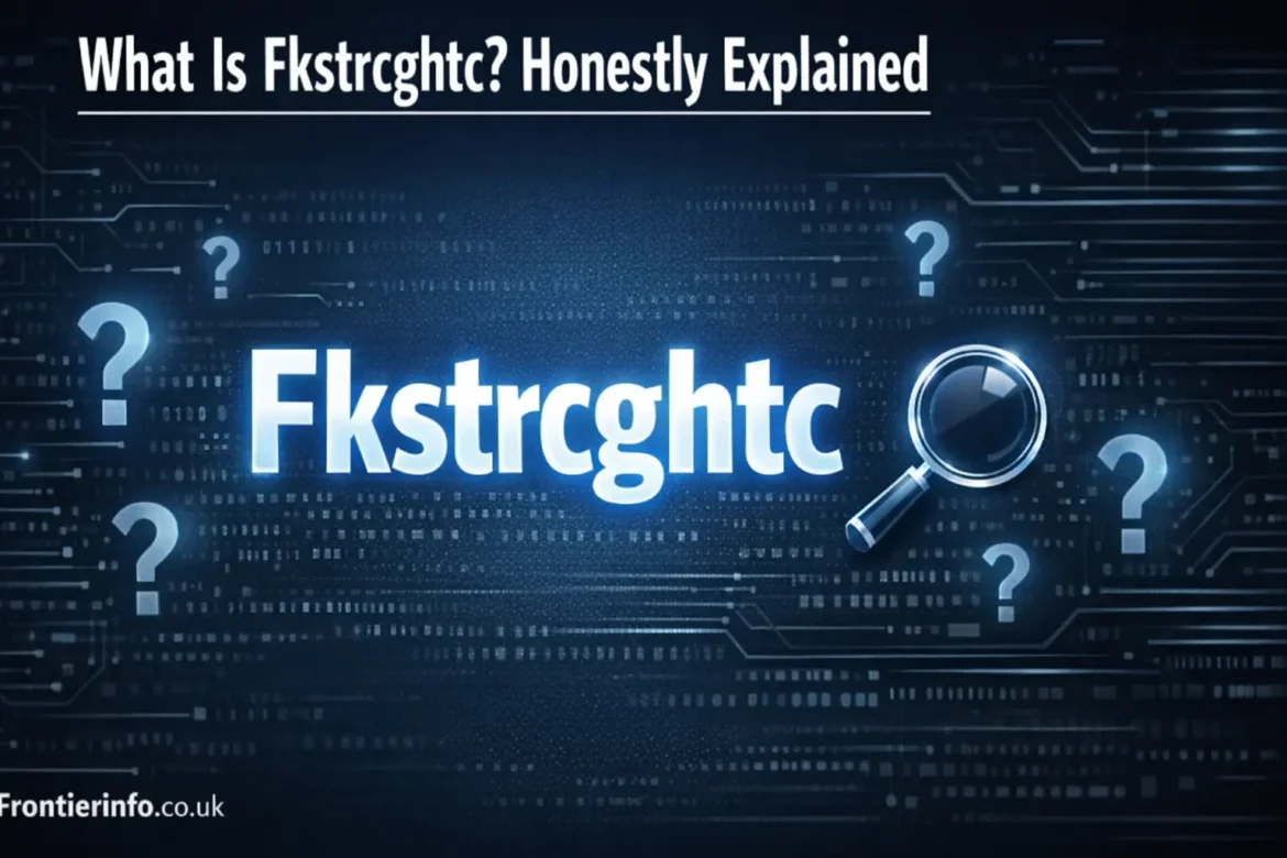 Fkstrcghtc explained — unusual digital term appearing across tech blogs and search results with no clear single definition
