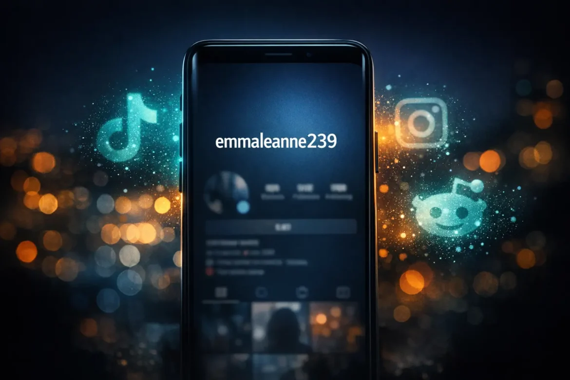 emmaleanne239 social media identity formation UK platforms TikTok Instagram creator culture search behaviour 2026